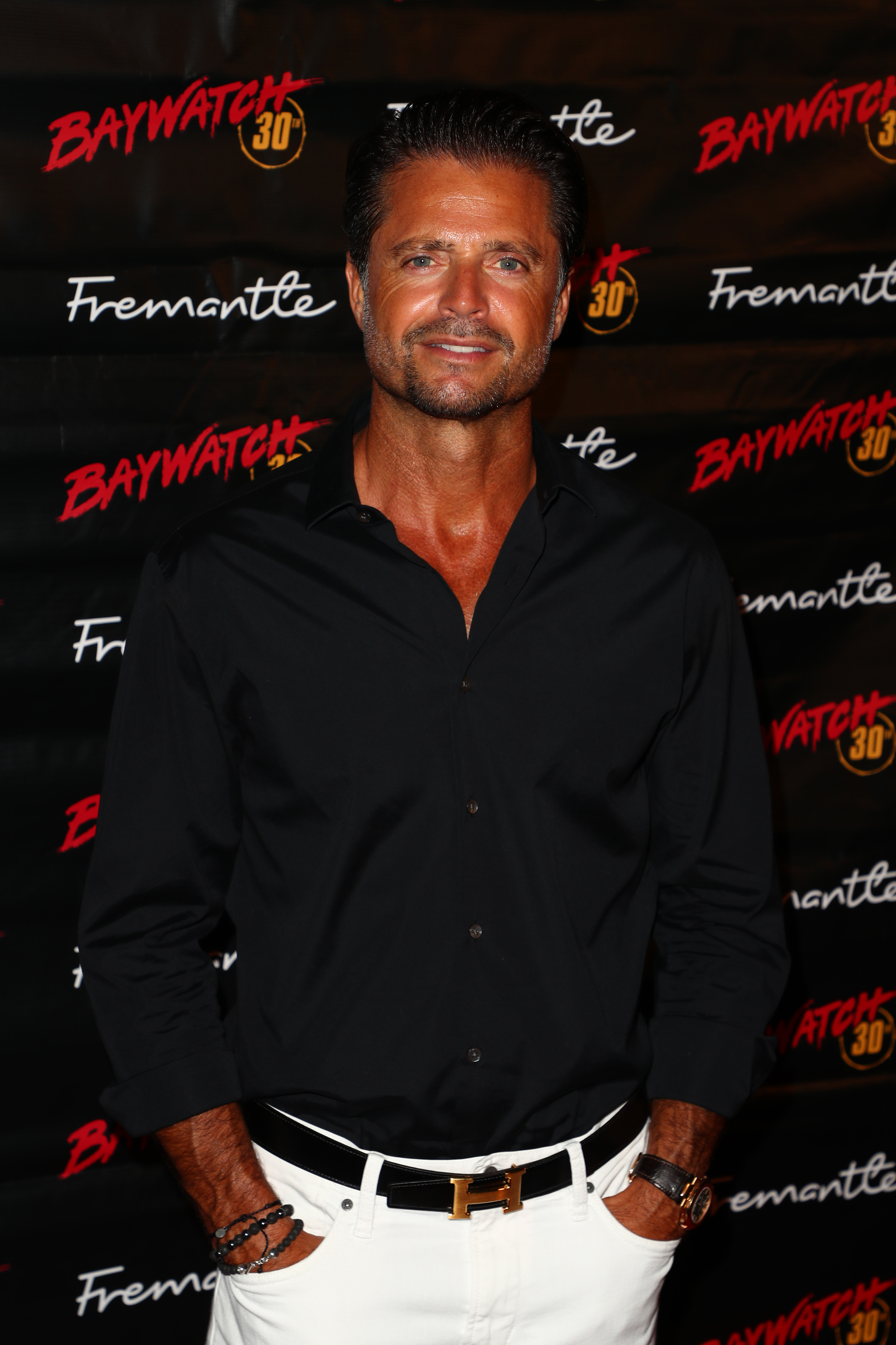 David Charvet at the 30th Anniversary Of "Baywatch"ˆon September 24, 2019, in Santa Monica, California. | Source: Getty Images