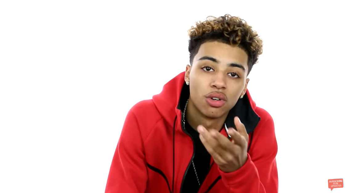 Lucas Coly reflects on his time in France during an interview with DJ Smallz Eyes, posted on January 29, 2017 | Source: YouTube.com/djsmallzeyes