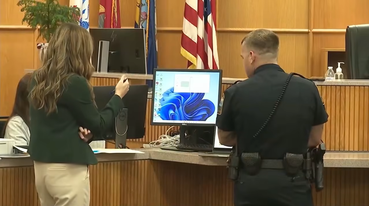 A prosecutor presents the case against Darron Lee in court, posted on March 10, 2026 | Source: YouTube/@newschannelnine