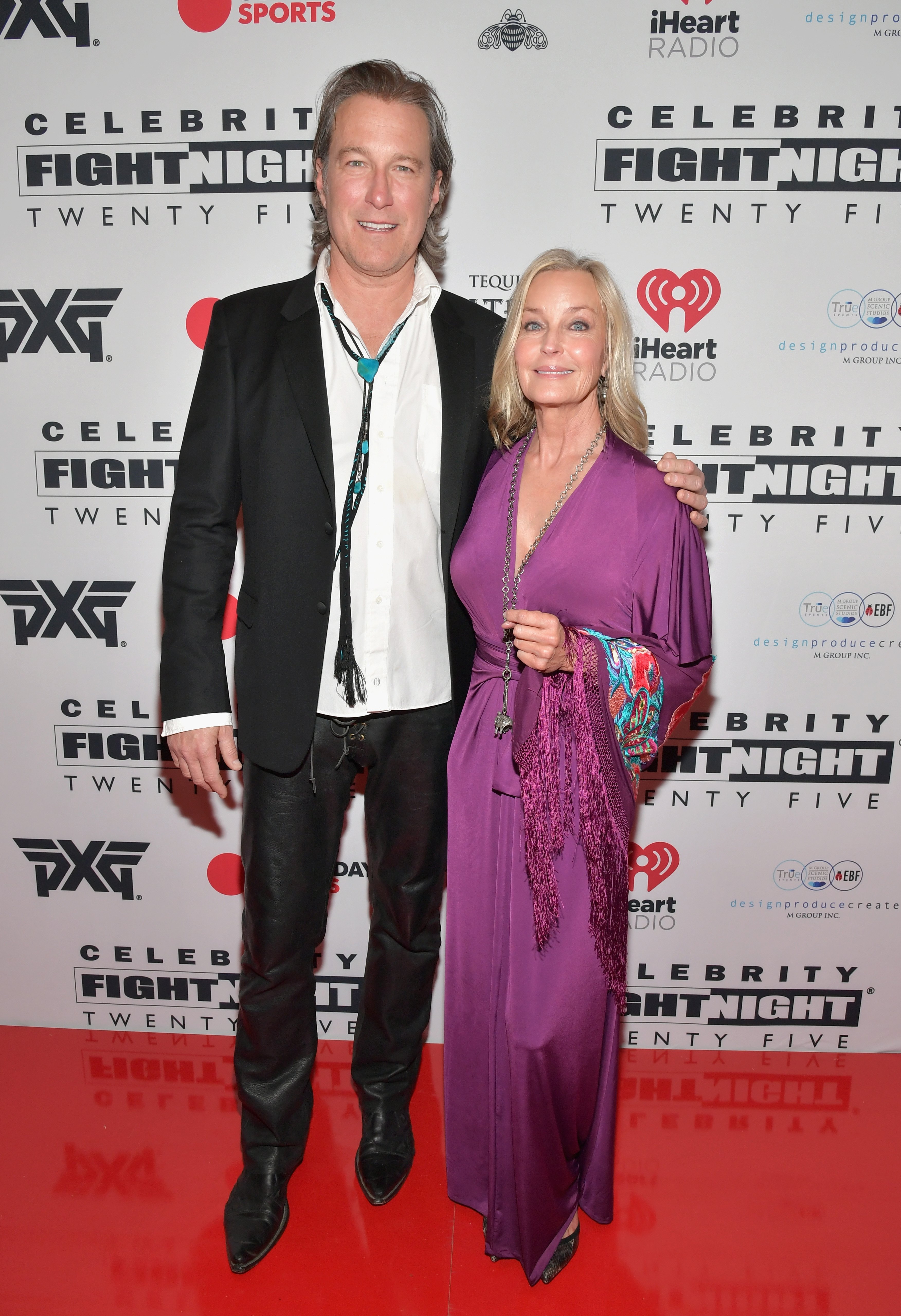 ohn Corbett and Bo Derek attend Celebrity Fight Night XXV on March 22, 2019 in Phoenix, Arizona | Source: Getty Images