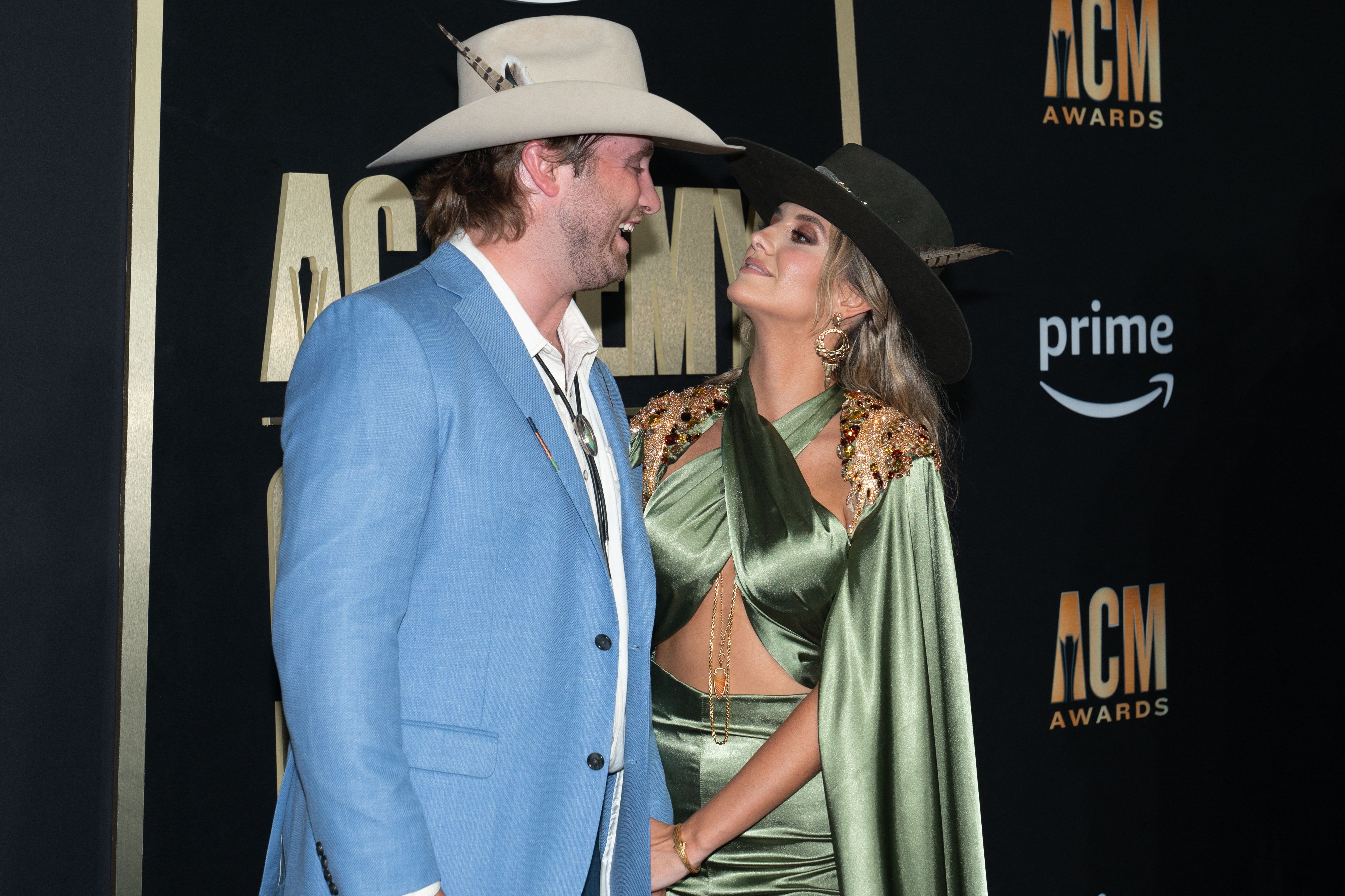 Devlin Hodges and Lainey Wilson at the 58th Academy of Country Music Awards on May 11, 2023, in Frisco, Texas. | Source: Getty Images