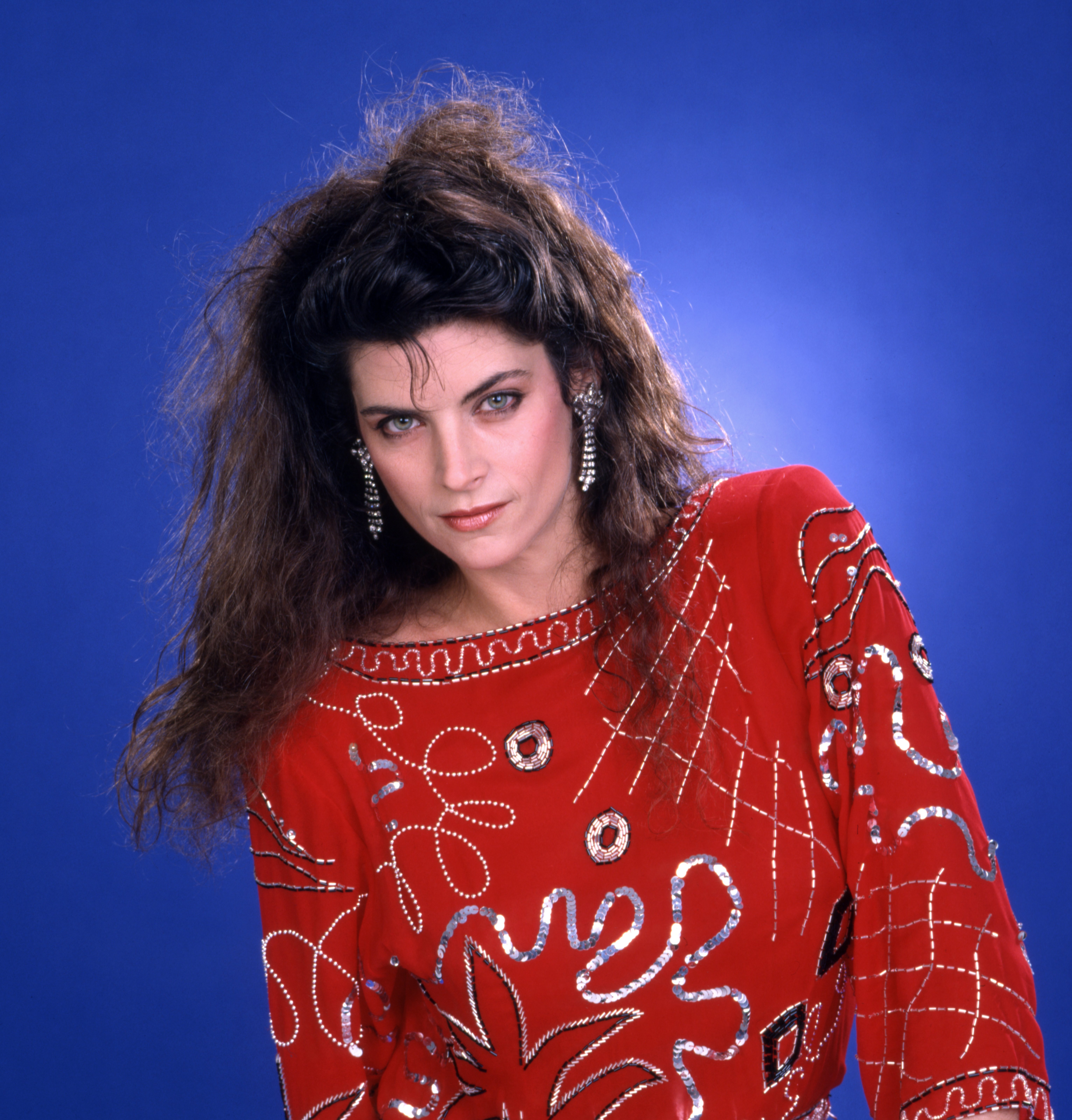 Kirstie Alley (as Maggie Carter) in a made for TV movie STARK: MIRROR IMAGE. May 14, 1986 | Source: Getty Images 