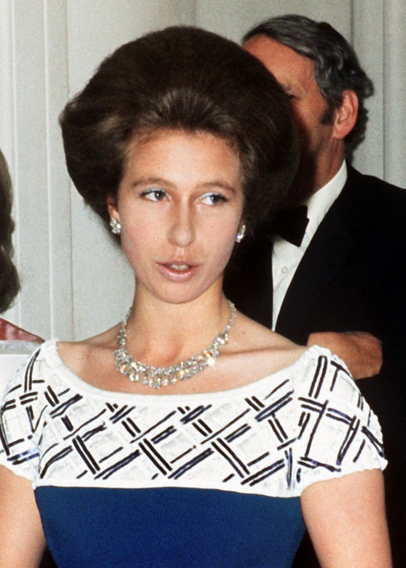 Princess Anne pictured at a reception on November 30, 1972, in Berlin, Germany. | Source: Getty Images