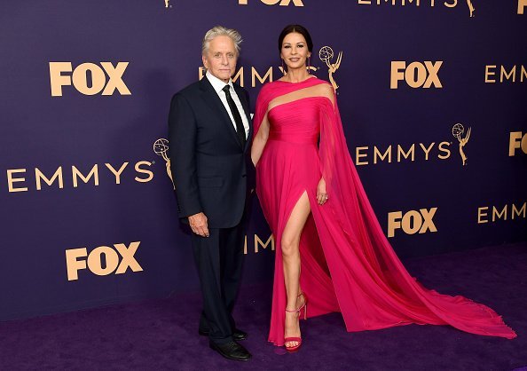 Michael Douglas and Catherine Zeta-Jones attend the 71st Emmy Awards at Microsoft Theater on September 22, 2019 in Los Angeles, California. | Photo: Getty Images