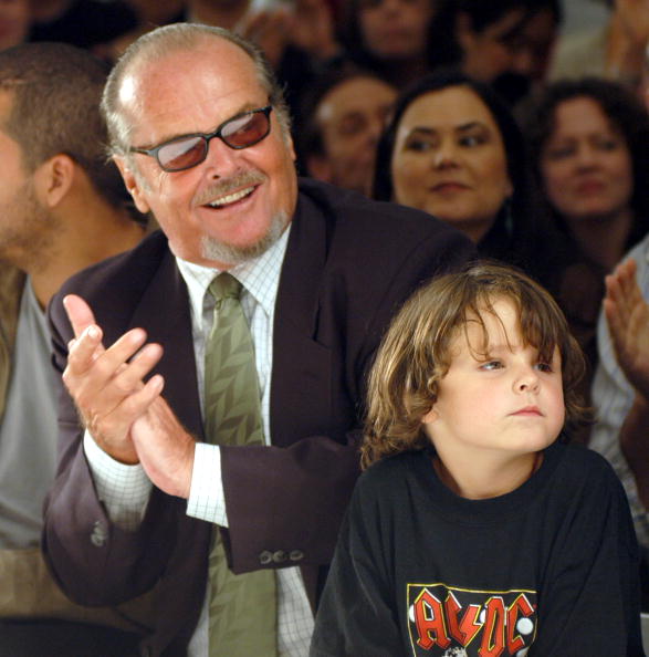 Jack Nicholson and his grandson Duke on September 12, 2004 | Photo: Getty Images