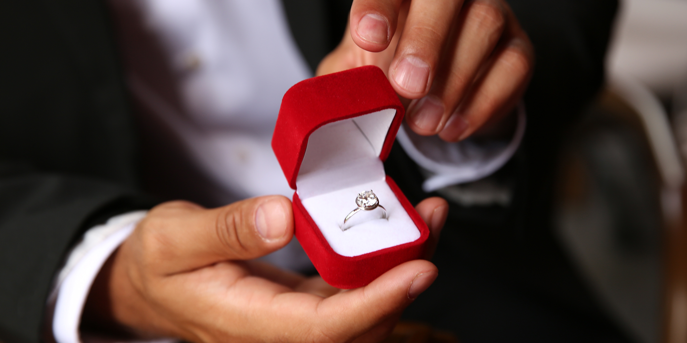 An engagement ring | Source: Shutterstock