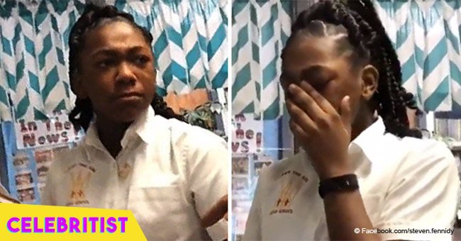 Reality star's niece cries after being pulled out of class for wearing braids in viral video