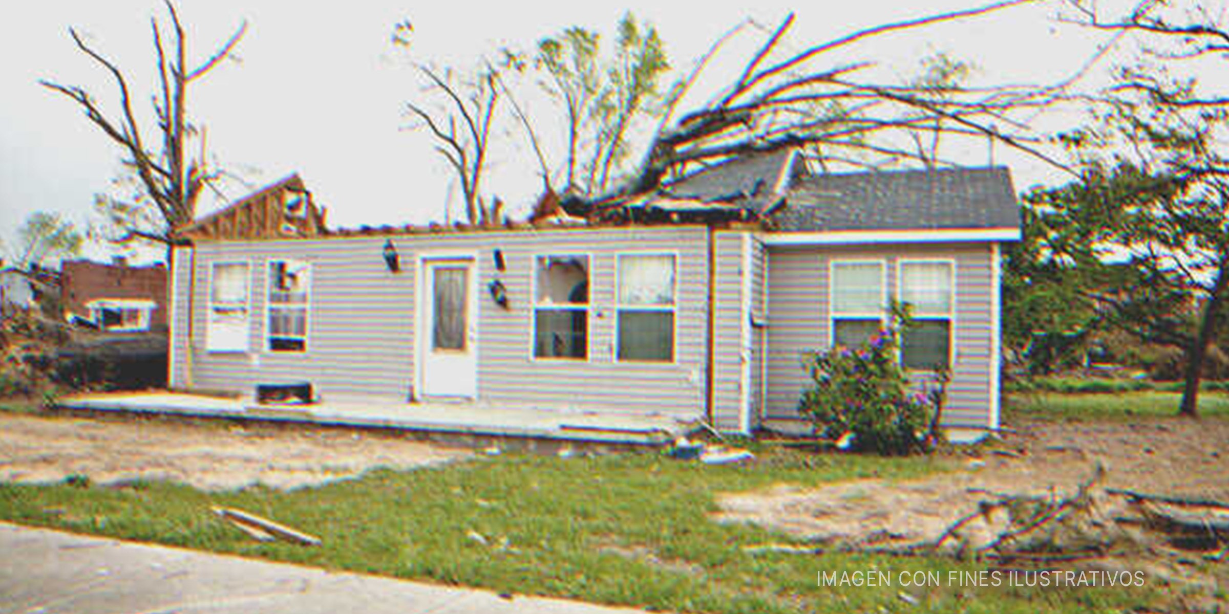 Una casa destruida | Foto: Shutterstock 