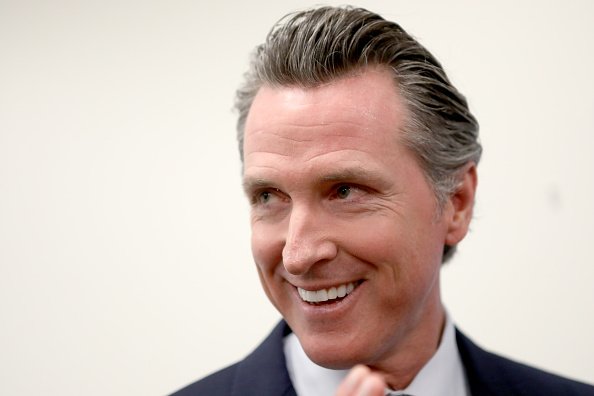 Governor Gavin Newsom at the Seven Trees Community Center in San Jose, Calif.| Photo: Getty Images.