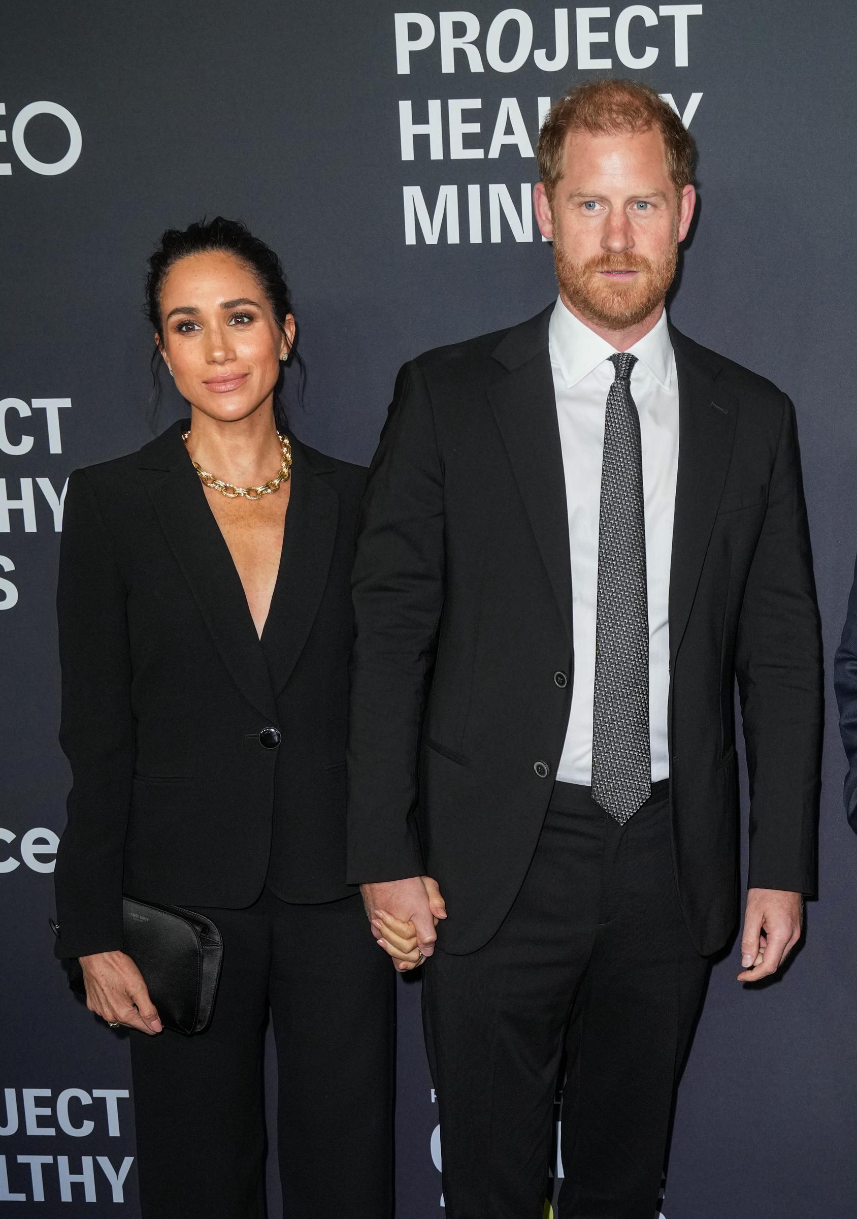 Meghan, Duchess of Sussex and Prince Harry, Duke of Sussex, attend the Project Healthy Minds 3rd Annual Gala at Spring Studios on October 9, 2025 in New York City. | Source: Getty Images