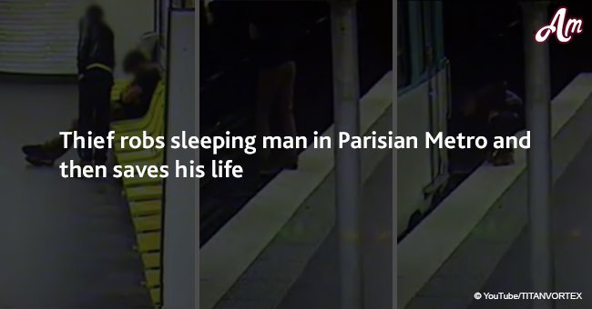 Thief robs sleeping man in Parisian Metro and then saves his life