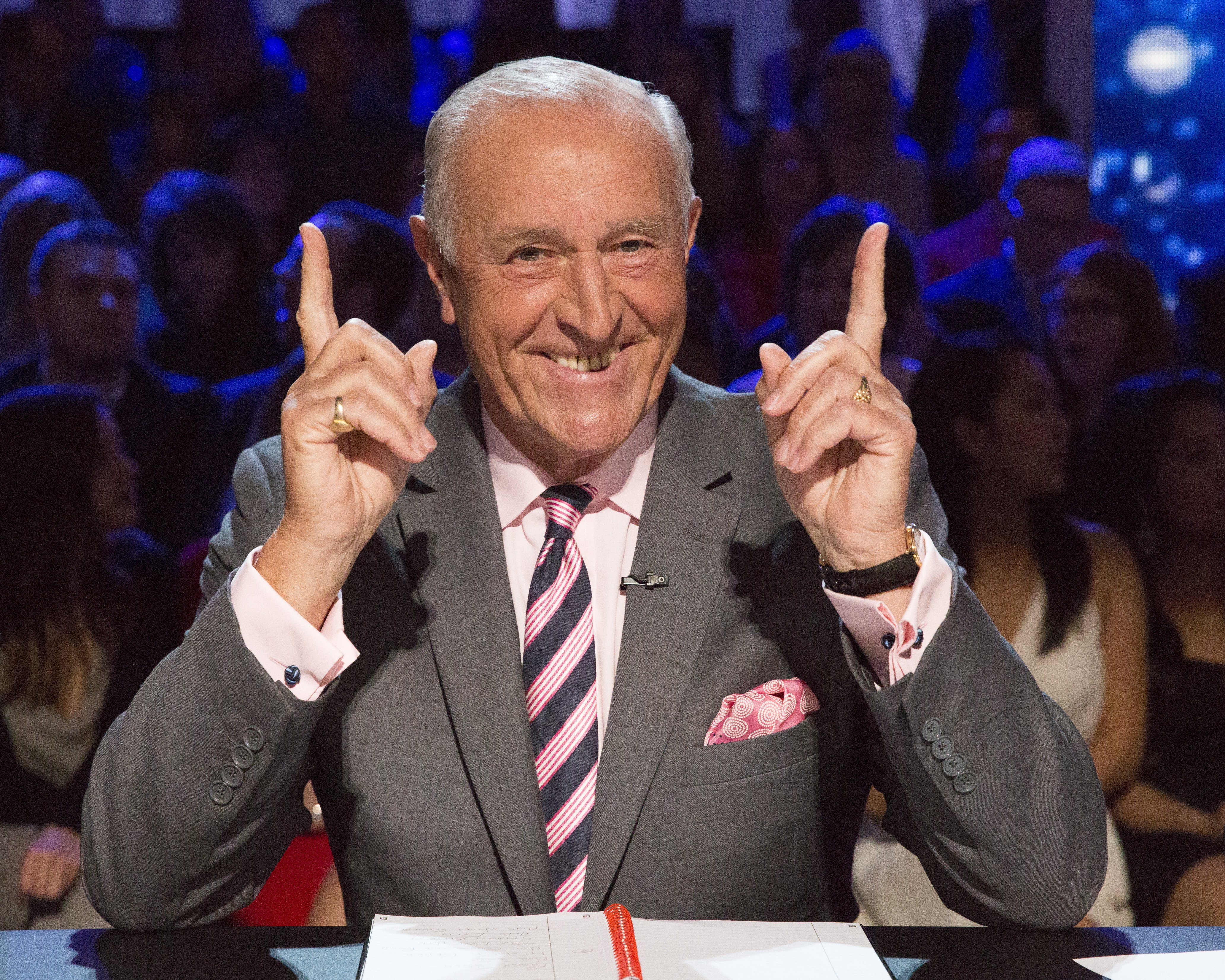 Len Goodman on the semi-final show of "Dancing with the Stars: Athletes," on May 14, 2018. | Source: Getty Images