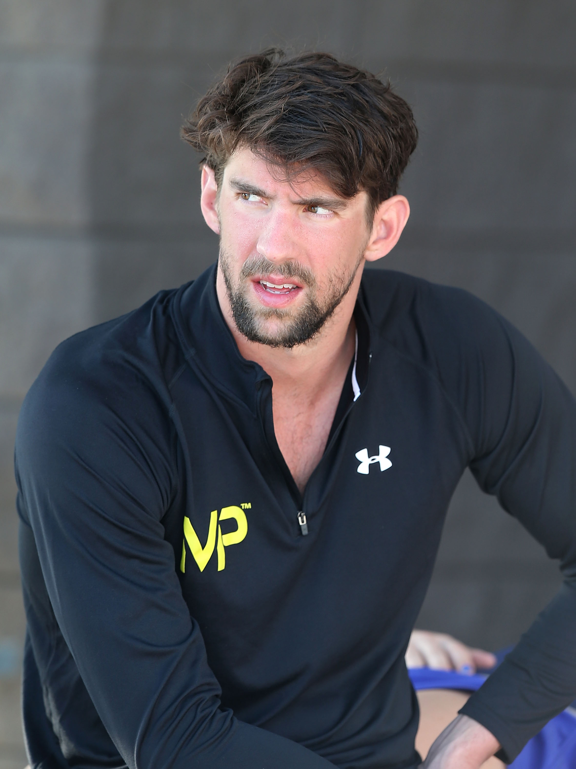 Michael Phelps during day four of the Arena Pro Swim Series on April 18, 2015, in Mesa, Arizona. | Source: Getty Images