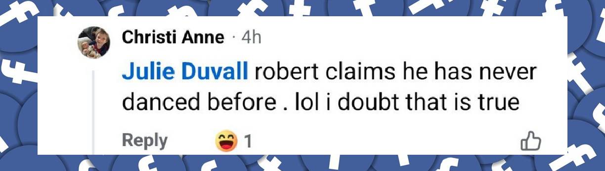 A netizen reacts to the Gleb Savchenko's prediction on who could win Season 34 of "Dancing With the Stars," from a post dated October 13, 2025 | Source: Facebook/TMZ