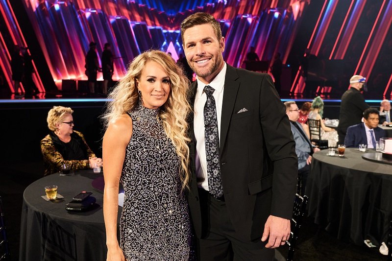 Carrie Underwood and Mike Fisher on November 11, 2020 in Nashville, Tennessee | Source: Getty Images