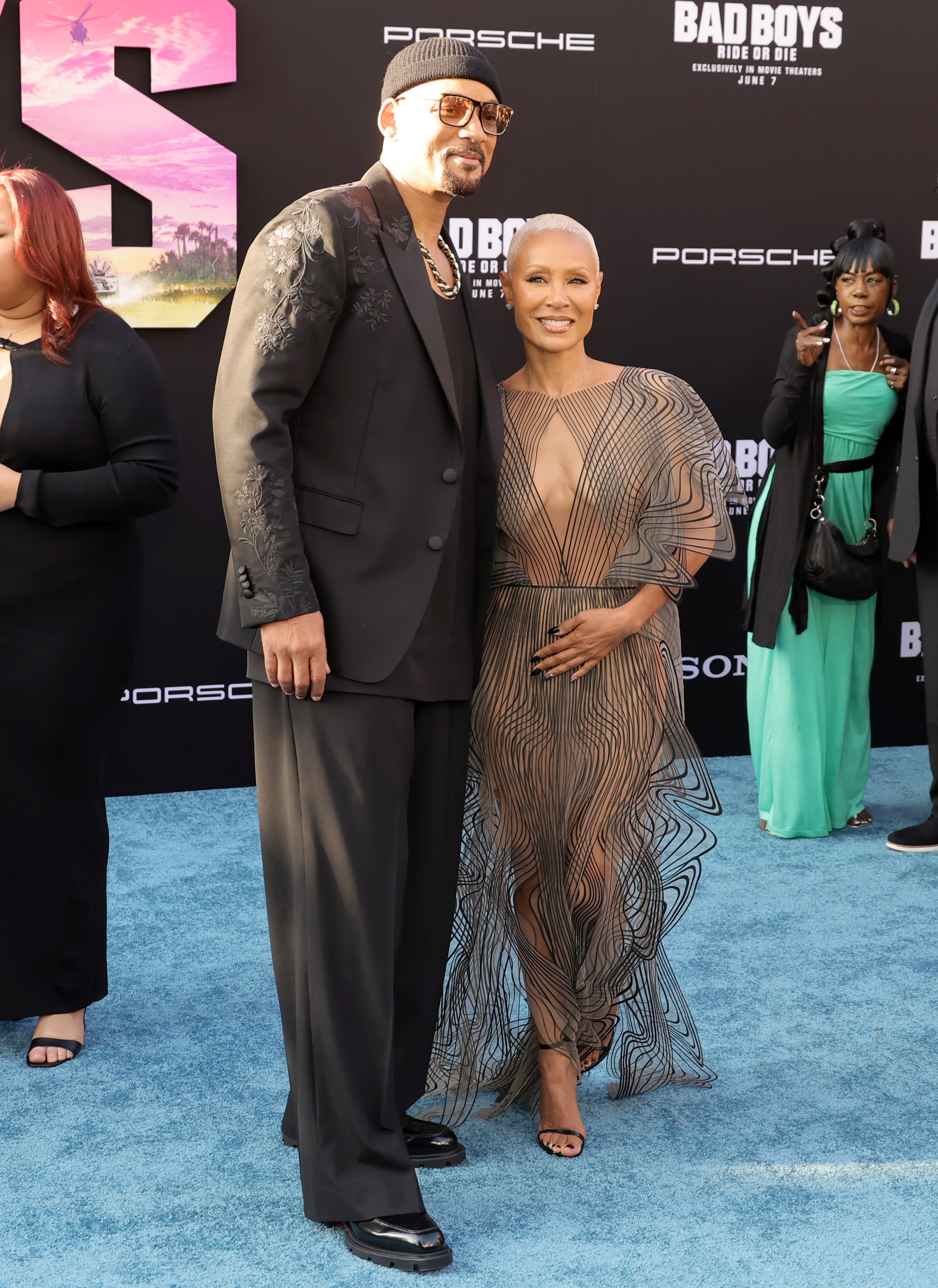 Will Smith and Jada Pinkett Smith attend the Los Angeles premiere of Columbia Pictures' "Bad Boys: Ride or Die" on May 30, 2024 | Source: Getty Images