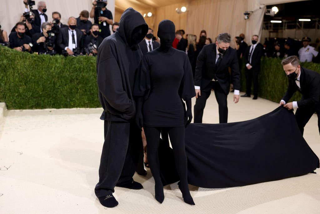 Kim Kardashian and Demna Gvasalia attend The 2021 Met Gala Celebrating In America: A Lexicon Of Fashion , September 2021 | Source: Getty Images