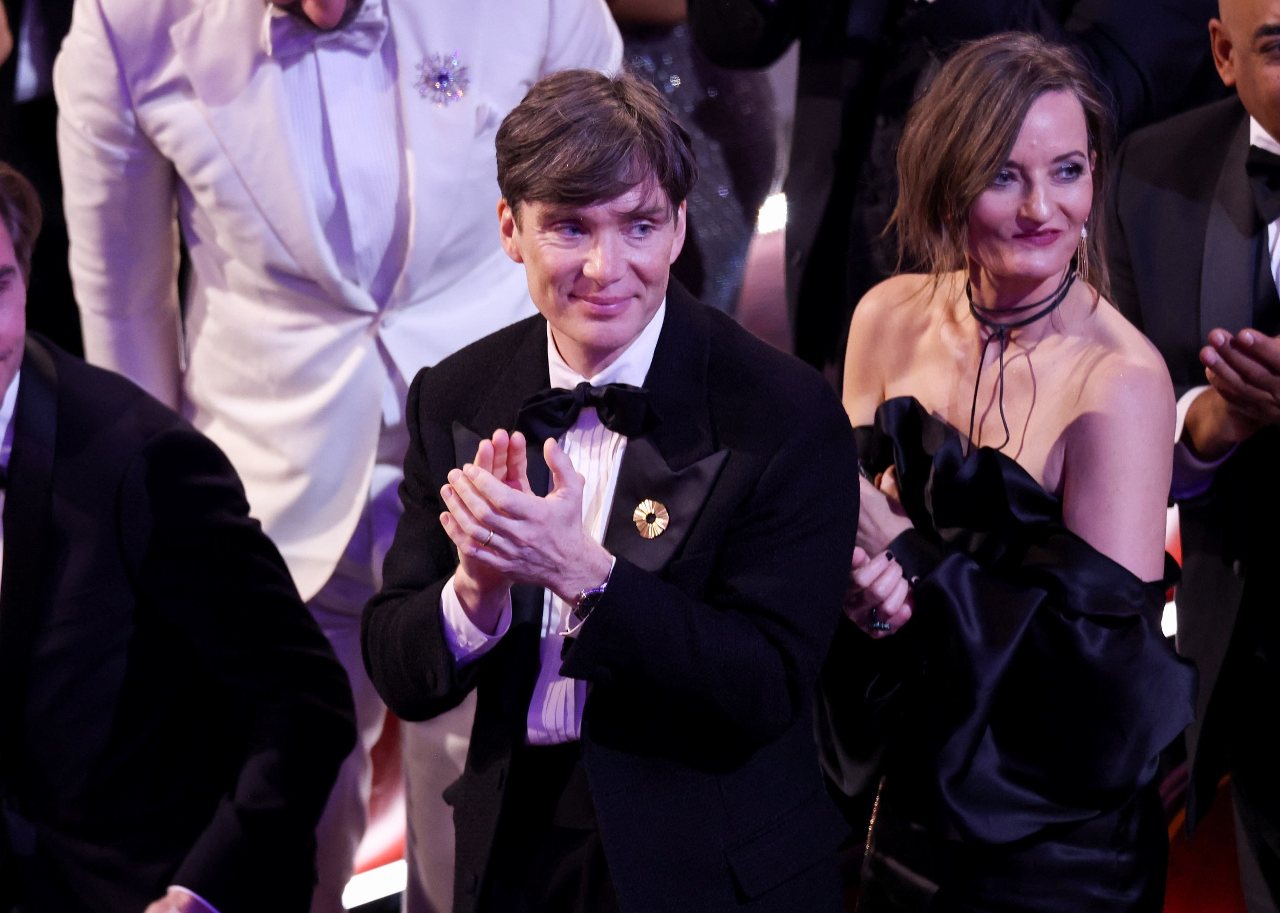 Cillian Murphy and Yvonne McGuinness at the 96th Annual Oscars on March 10, 2024, in Los Angeles, California | Source: Getty Images