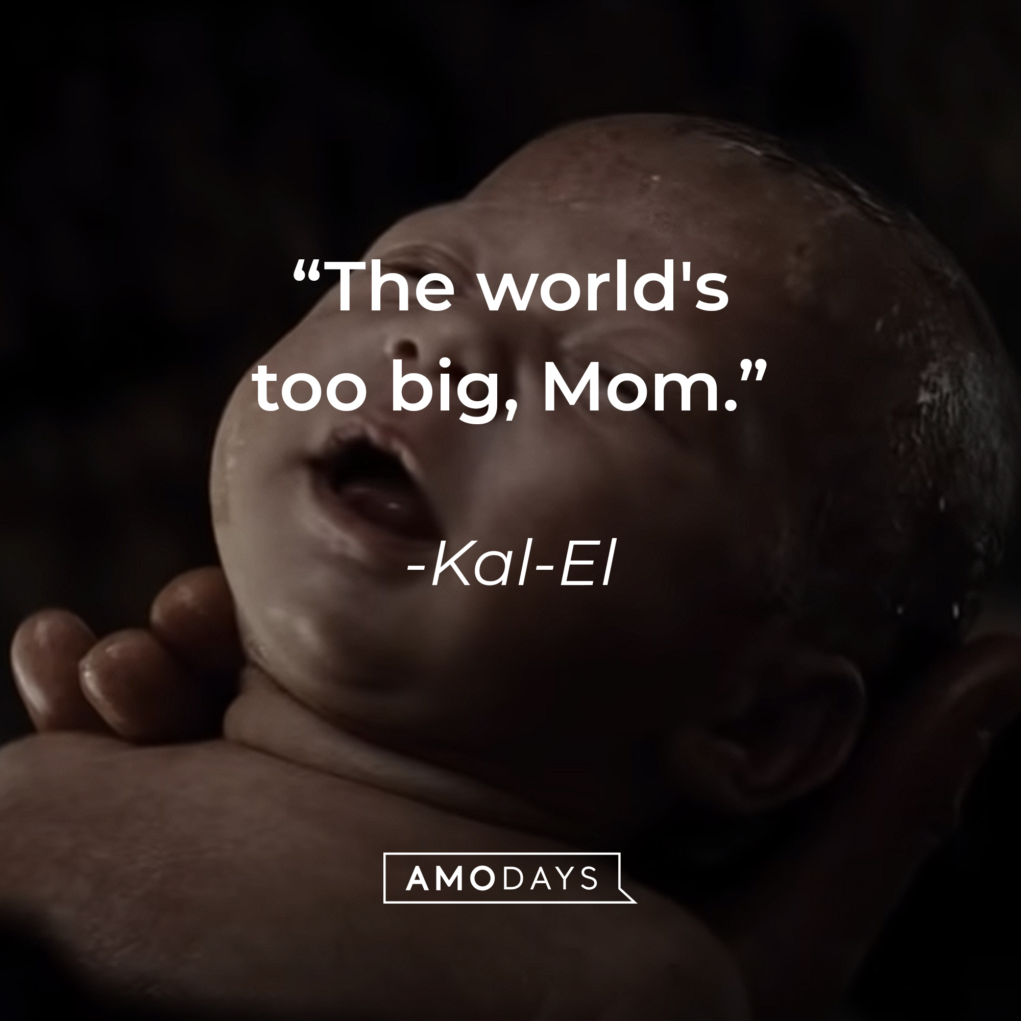 Kal-El's quote: "The world's too big, Mom." | Source: Youtube.com/WarnerBrosPictures