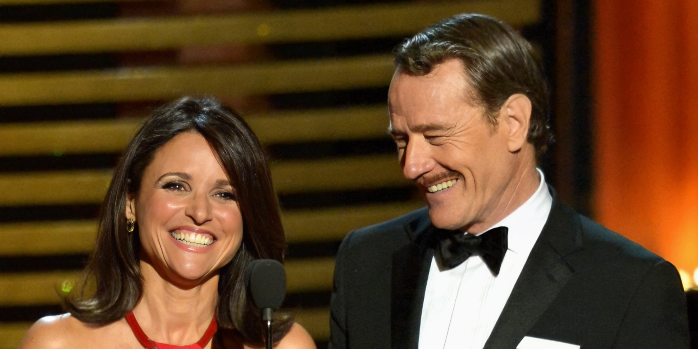 Julia Louis-Dreyfus and Bryan Cranston | Source: Getty Images
