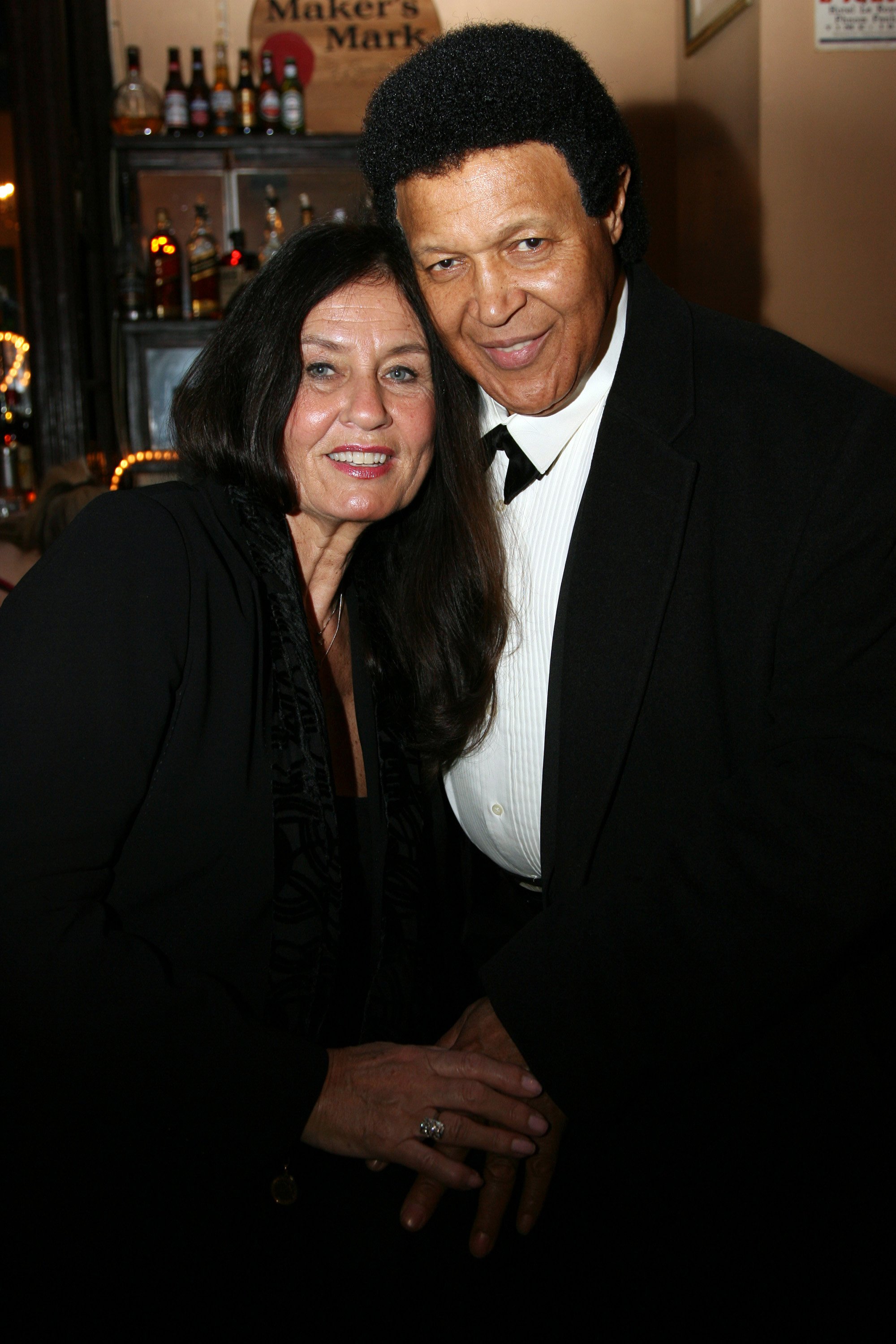 Chubby Checker and Catharina Lodders in New York 2008. | Source: Getty Images