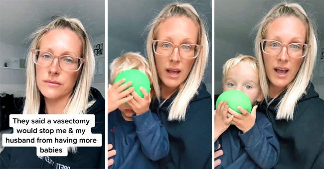 39-year-old Kate Harman taking to TikTok to explain her contraception story and show off her baby named Buddy. | Source: tiktok.com/harmany82
