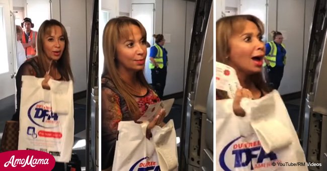 Mom is dumbfounded after realizing her son is the pilot of her flight