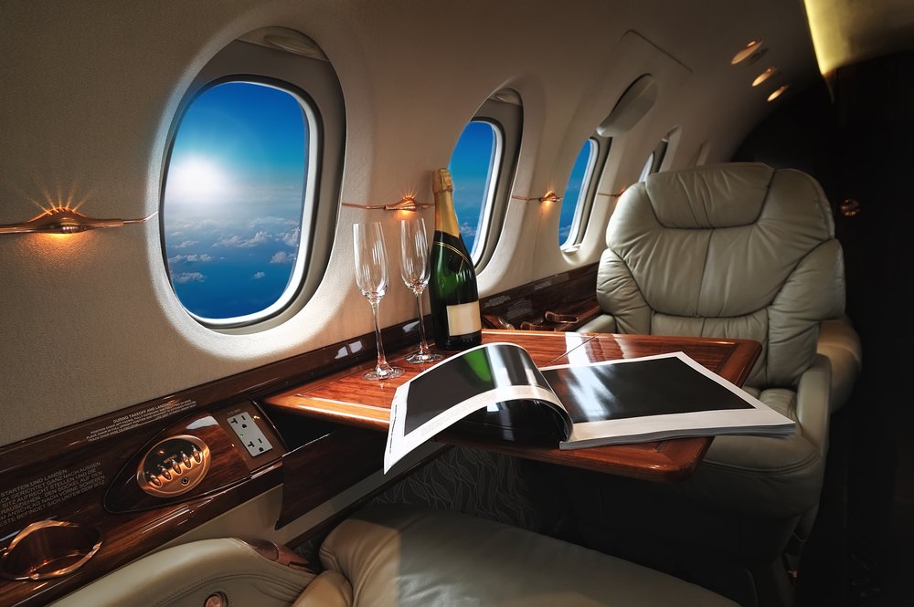 Avión privado. | Foto: Shutterstock