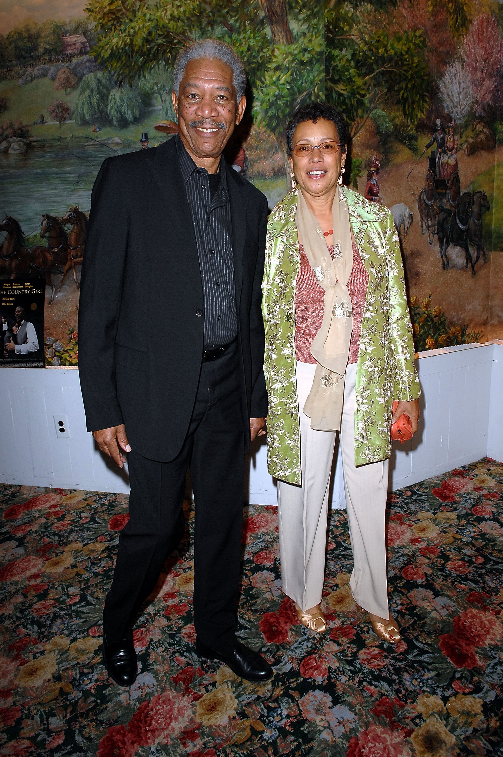 Morgan Freeman and wife Myrna Colley-Lee on April 27, 2008 in New York City | Source: Getty Images 
