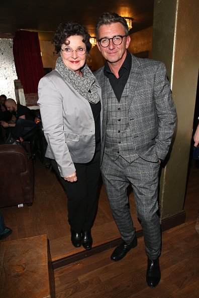 Monika Baumgartner, Hans Sigl, NdF After Work Press Cocktail 2019, München | Quelle: Getty Images