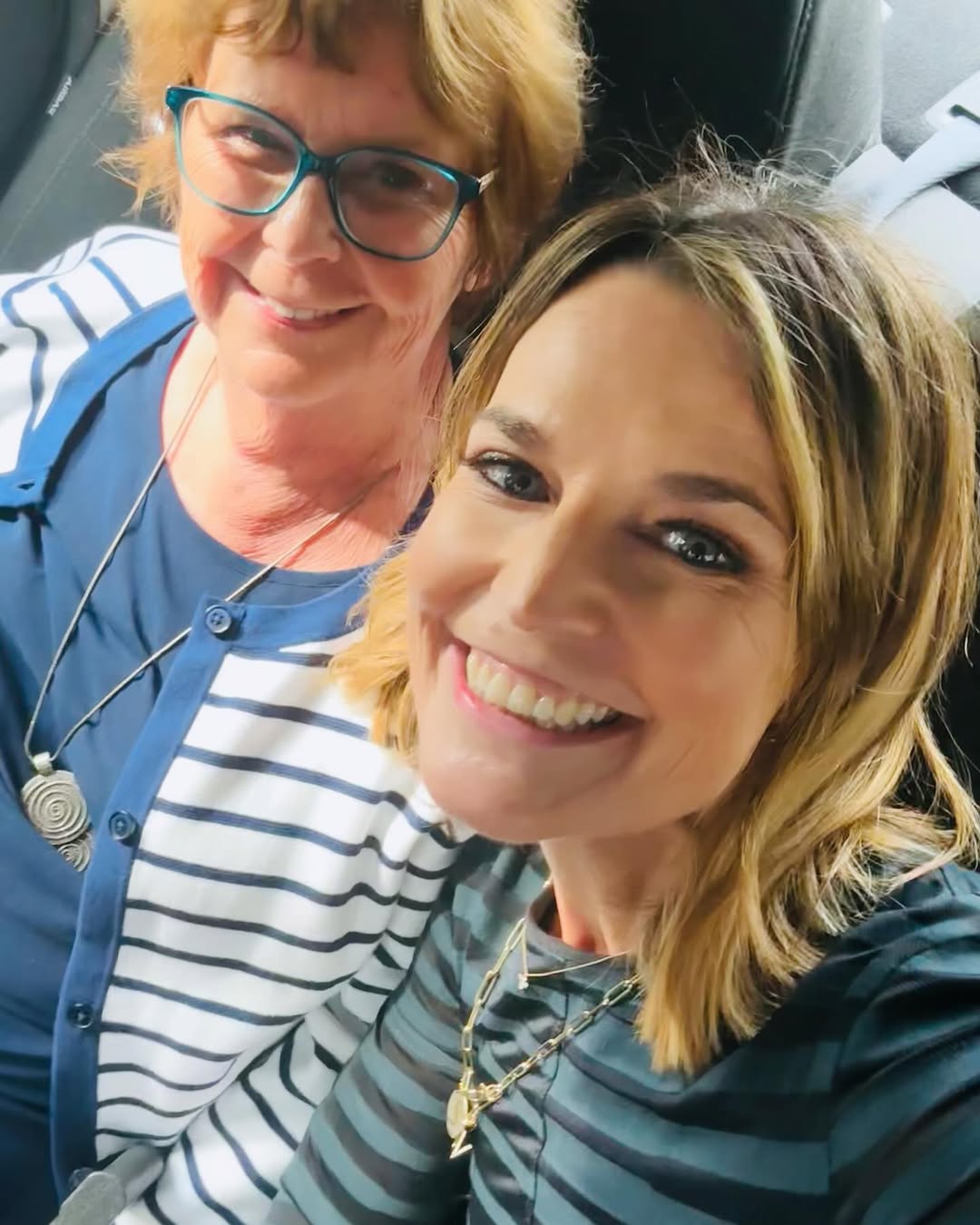 A smiling Savannah and Nancy Guthrie take cute mother-daughter photo, from a post dated June 5, 2024. | Source: Instagram/savannahguthrie