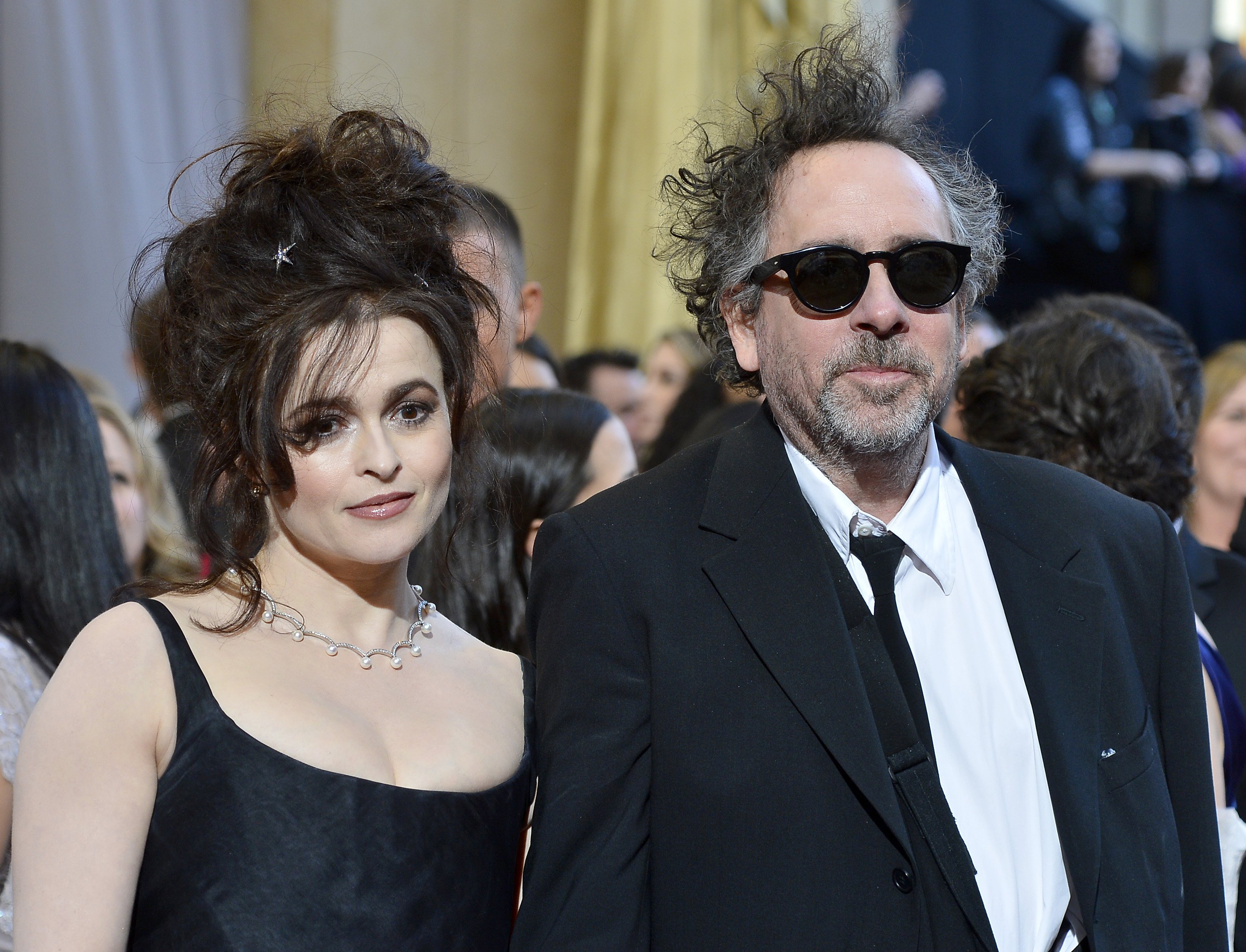 Helena Bonham Carter and director Tim Burton arrive at the Oscars at Hollywood & Highland Center on February 24, 2013 in Hollywood, California. | Source: Getty Images