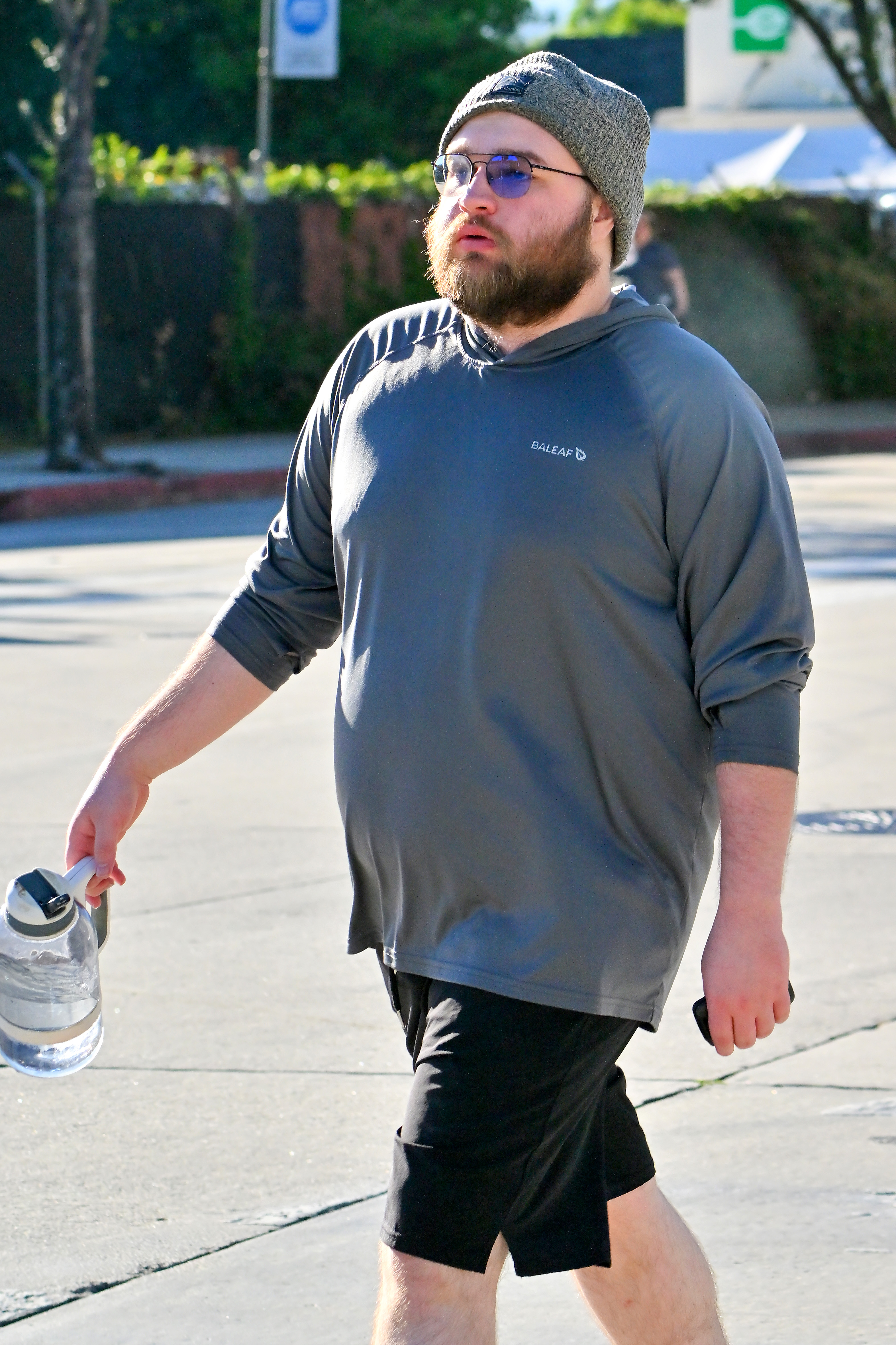 Angus T Jones pictured on August 29, 2023, in Sherman Oaks, California. | Source: Getty Images