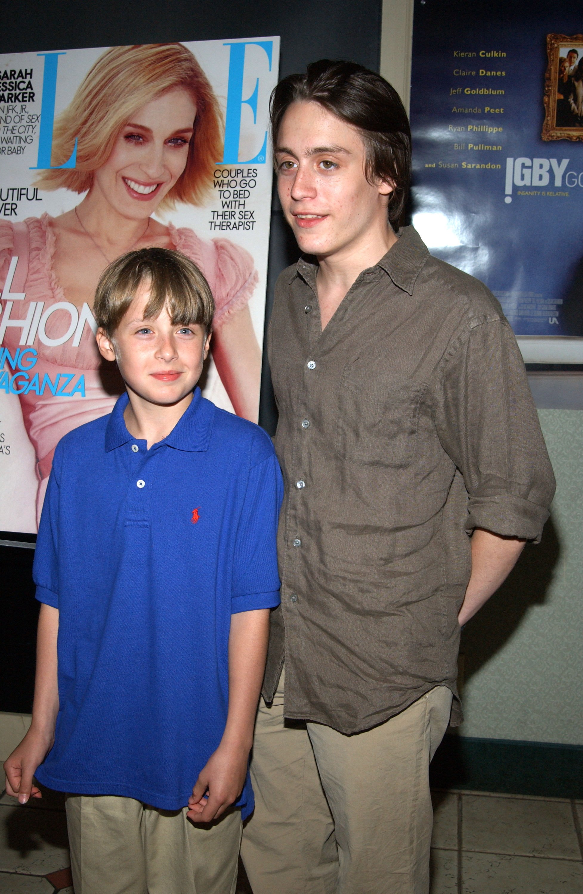 Rory Culkin and Kieran Culkin at "Igby Goes Down" Screening at United Artists Theatre New York, United States. | Source: Getty Images