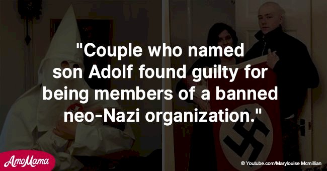 Couple who named son Adolf found guilty for being members of a banned neo-Nazi organization.