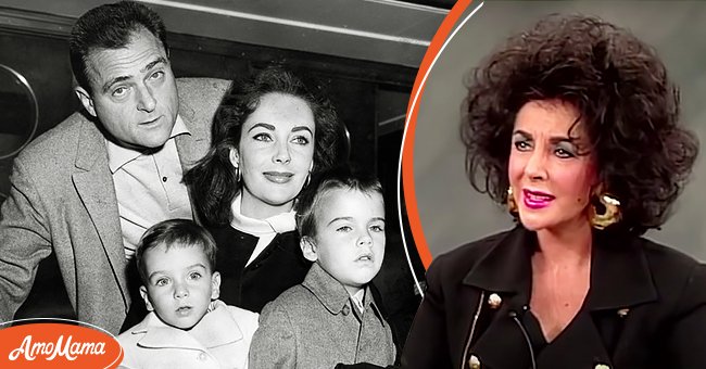 Pictures of Elizabeth Taylor with Mike Todd and her kids | Photo: Getty Images