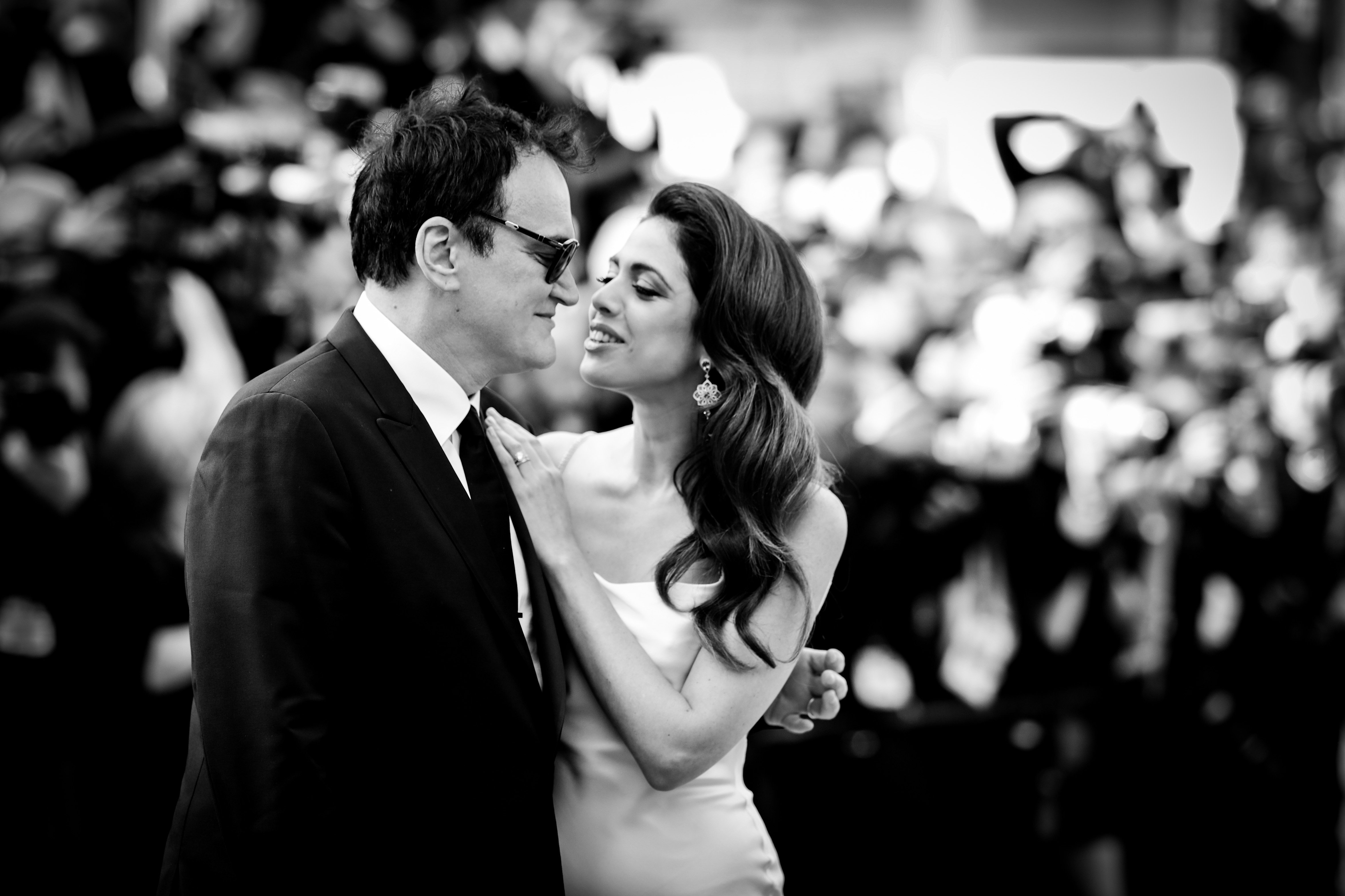 Quentin Tarantino and his wife Daniella Pick at the screening of "Once Upon A Time In Hollywood" during the 72nd annual Cannes Film Festival in Cannes, France | Photo: Andreas Rentz/Getty Images
