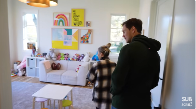 Shawn Johnson and Andrew East's home in Nashville, Tennessee, from a video dated October 28, 2022 | Source: Youtube.com/@TheEastFamily