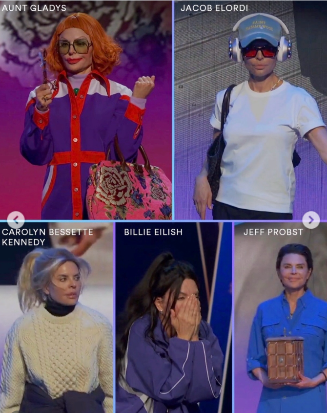 Throughout the past year, Lisa Rinna embraced a series of playful celebrity-inspired transformations, reminding fans that she enjoys stepping into entirely different personas as much as she loves making bold fashion statements. | Source: Instagram/lisarinna