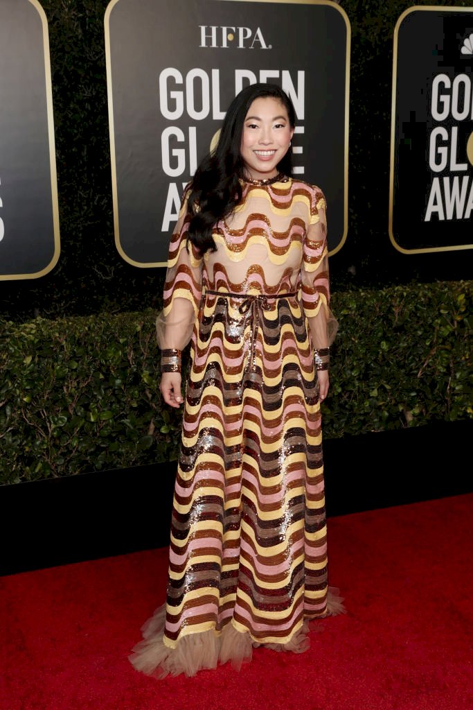 Awkwafina at the 78th Annual Golden Globe Awards Source | Photo: Getty Images 
