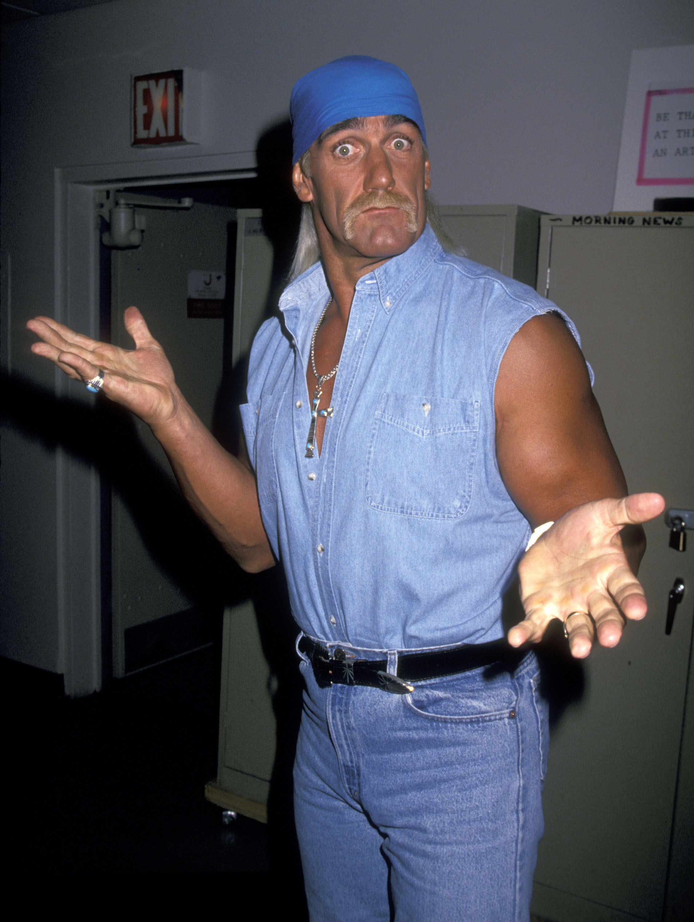 Hulk Hogan in New York in 1993. | Source: Getty Images