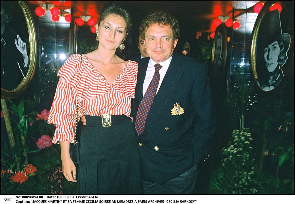 Jacques Martin et Cecilia Ciganer-Albeniz, Archives. | Photo : Getty Images