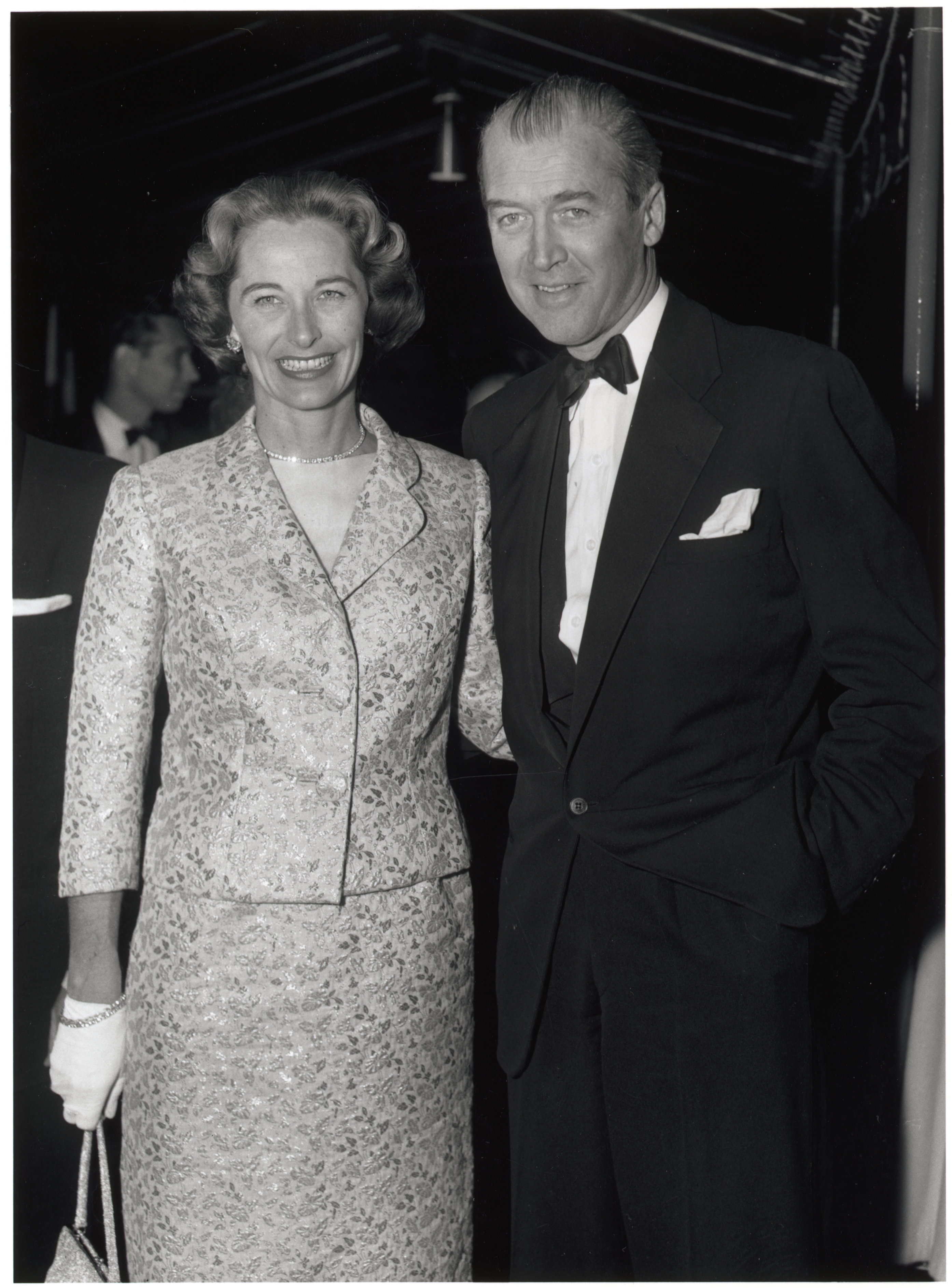 Gloria Hatrick McLean and James Stewart in New York City on May 30, 2013 | Source: Getty Images