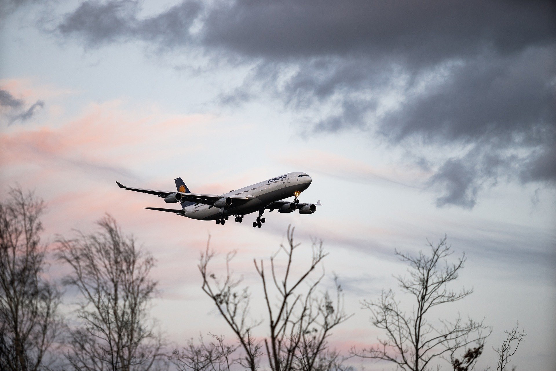 An airplane flying | Source: Pixabay 