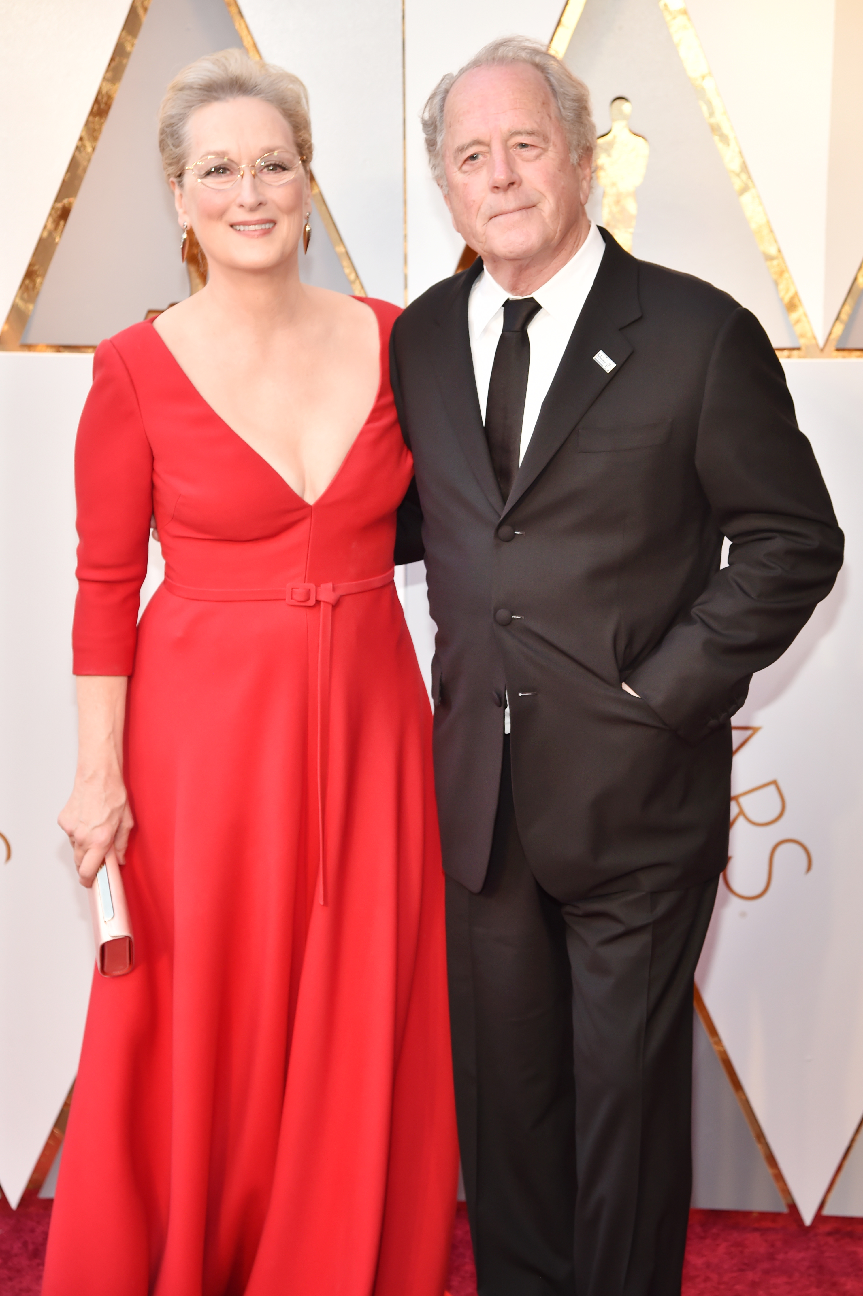 Meryl Streep and Don Gummer attend the 90th Annual Academy Awards at Hollywood & Highland Center in Hollywood, California, on March 4, 2018. | Source: Getty Images