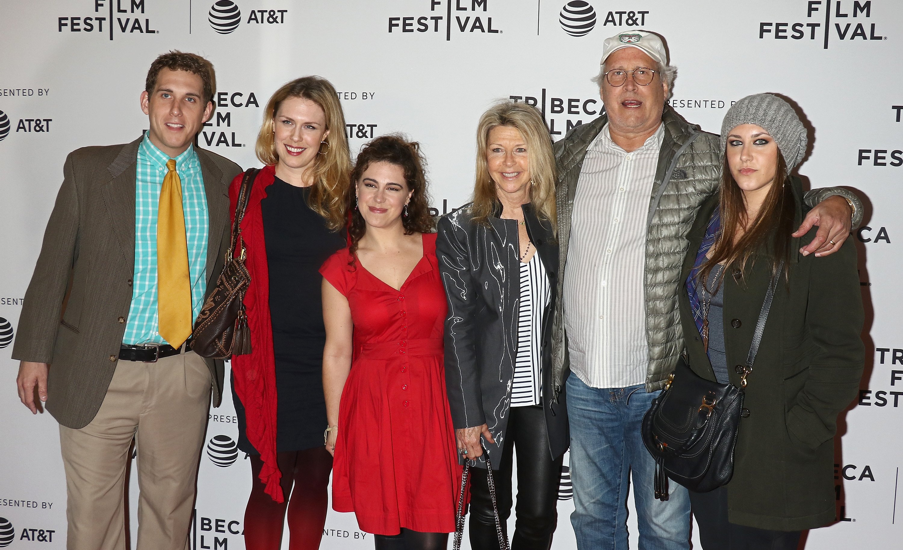 Chevy Chase and family attend the "Dog Years" screening during the 2017 Tribeca Film Festival at Cinepolis Chelsea on April 22, 2017 in New York City | Source: Getty Images