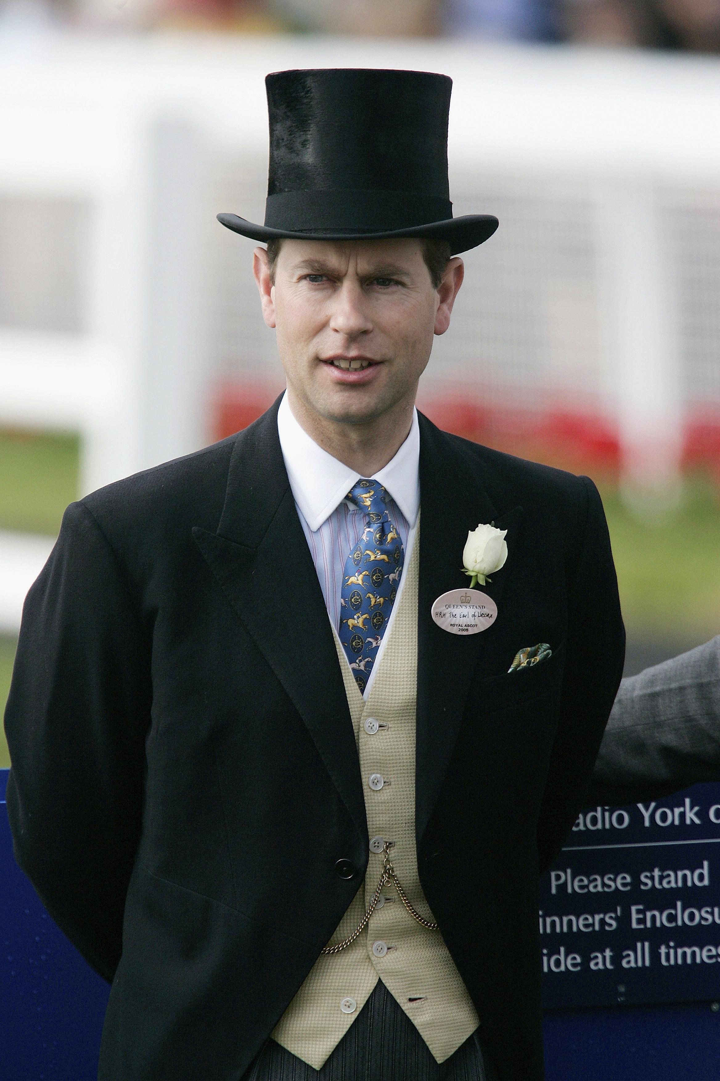 Prince Edward during Day 2 of Royal Ascot 2005 on June 15 in England. | Source: Getty Images