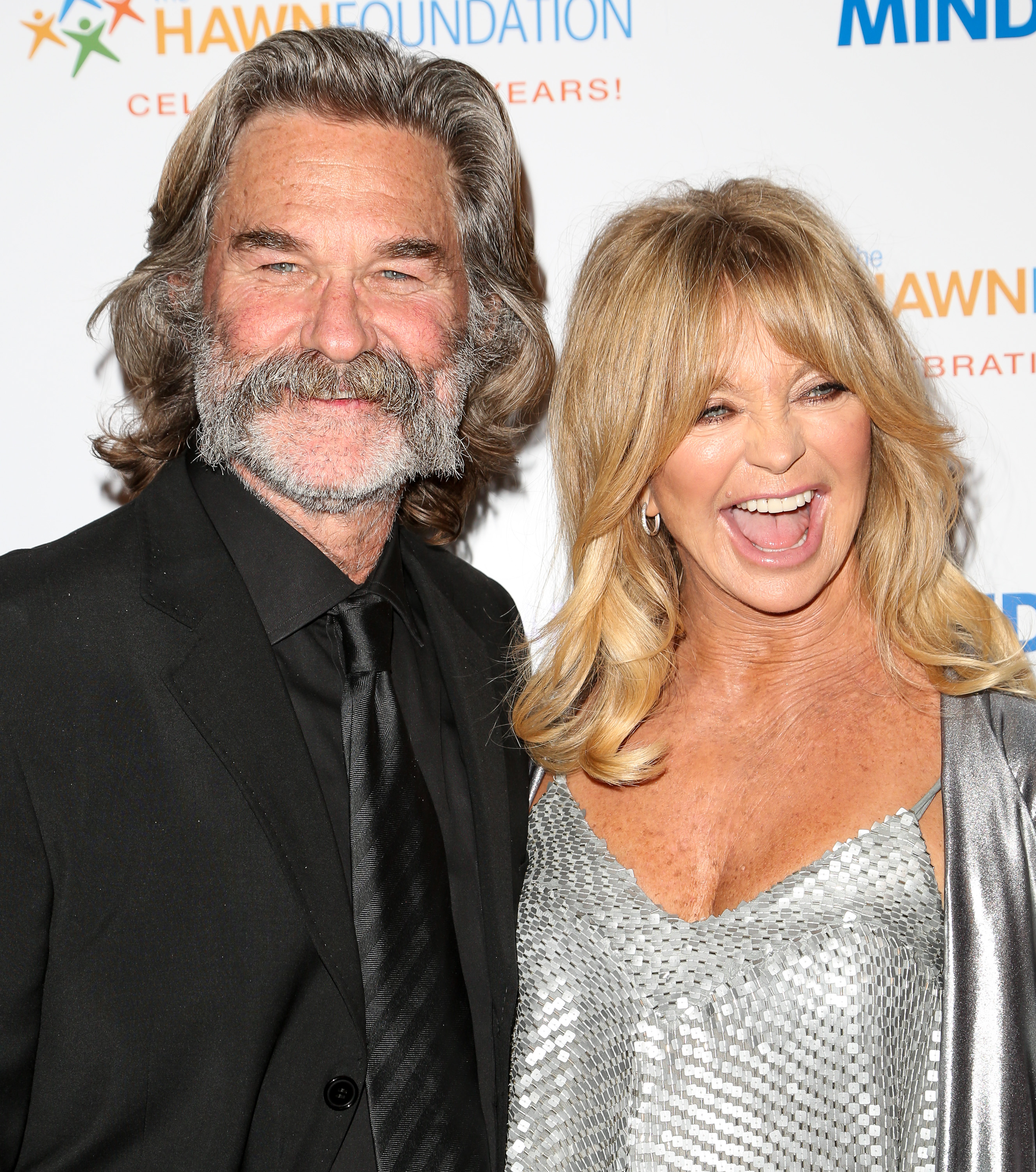 Kurt Russell and Goldie Hawn attend Goldies first Love In For Kids event in Beverly Hills, California, on November 21, 2014 | Source: Getty Images