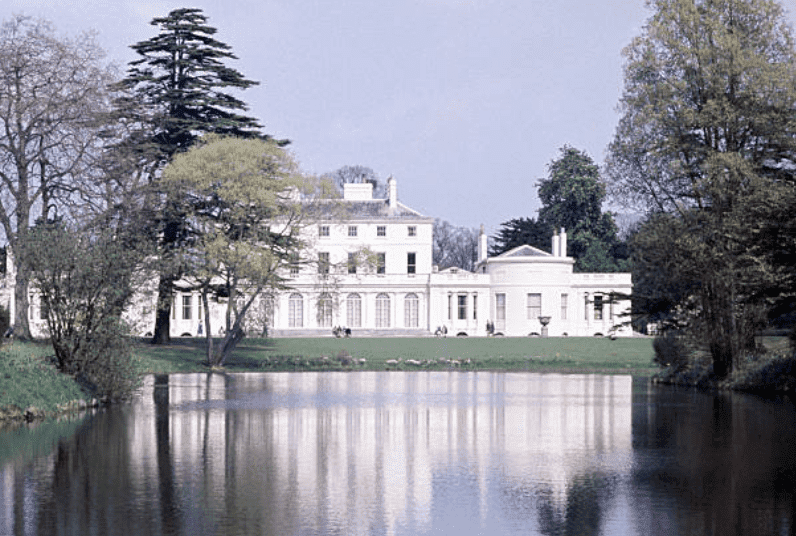 A lake view of Frogmore House, in the grounds of Home Park, Windsor, in 1970, England | Source: Getty Images (Photo by Ray Bellisario/Popperfoto via Getty Images/Getty Images)