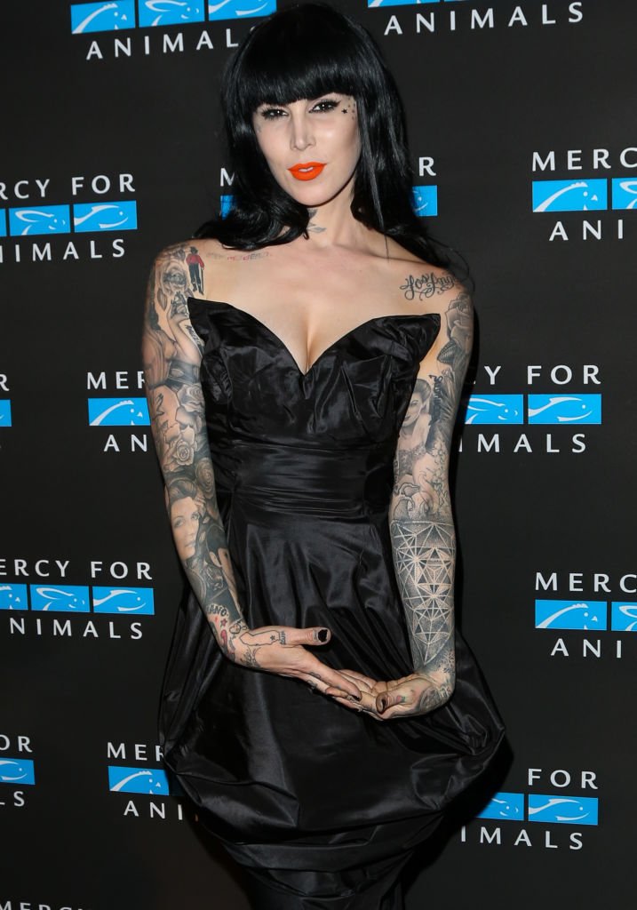 Reality star and tattoo artist Kat Von D attends the Mercy For Animals' Annual Hidden Heroes Gala at Vibiana on September 23, 2017 in Los Angeles, California. | Photo: Getty Images